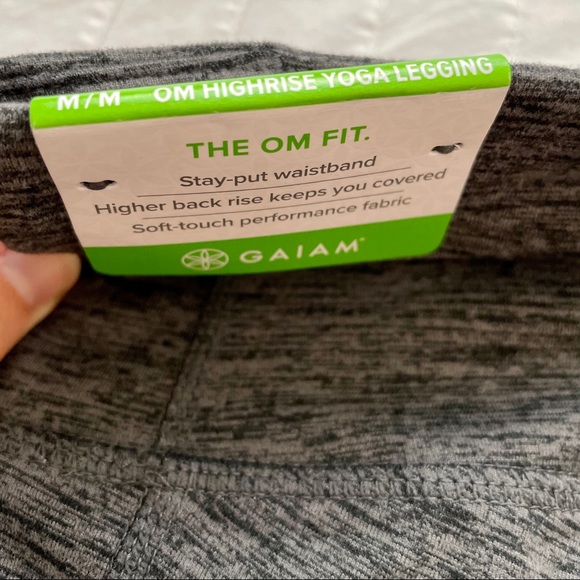 NWT - GAIAM Om High Rise Leggings - Picture 4 of 5